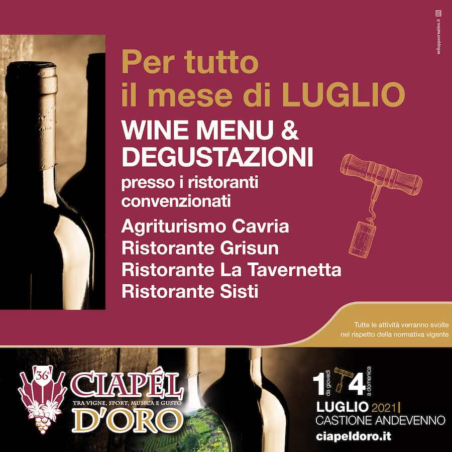 E' tempo di ricominciare a degustare vini | Blog di Valendario Valtellinese